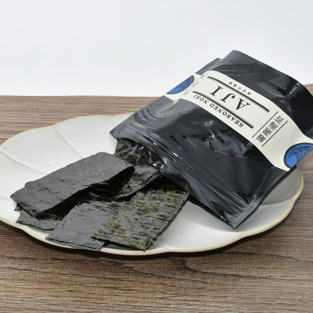 全て有明産初摘みを使用した上品な海苔。<br>いつもお世話になっているお母さんにピッタリです♪