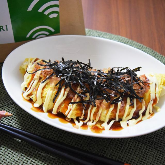 大きな焼き海苔をカットする手間が省けて時短でラクチン♪<br>